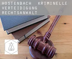 Hostenbach  kriminelle verteidigung rechtsanwalt