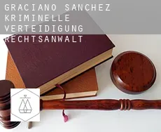 Graciano Sánchez kriminelle verteidigung rechtsanwalt