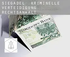 Siegadel  kriminelle verteidigung rechtsanwalt