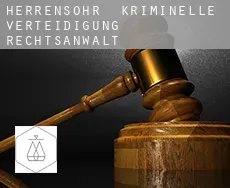 Herrensohr  kriminelle verteidigung rechtsanwalt