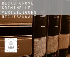 Becks Grove  kriminelle verteidigung rechtsanwalt