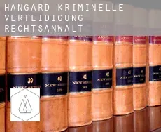 Hangard  kriminelle verteidigung rechtsanwalt