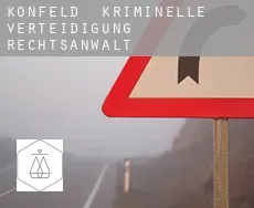 Konfeld  kriminelle verteidigung rechtsanwalt