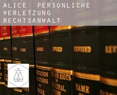 Alice  persönliche verletzung rechtsanwalt