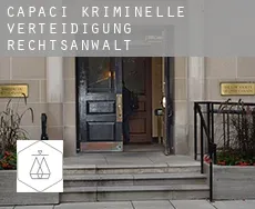 Capaci kriminelle verteidigung rechtsanwalt