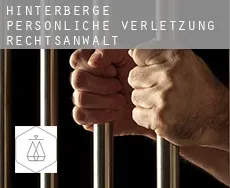 Hinterberge  persönliche verletzung rechtsanwalt