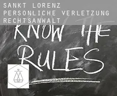 Sankt Lorenz  persönliche verletzung rechtsanwalt