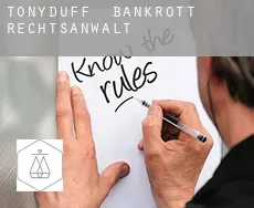 Tonyduff bankrott rechtsanwalt