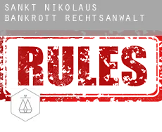 Sankt Nikolaus  bankrott rechtsanwalt