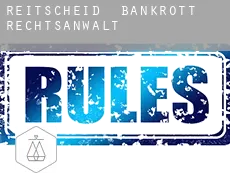 Reitscheid  bankrott rechtsanwalt